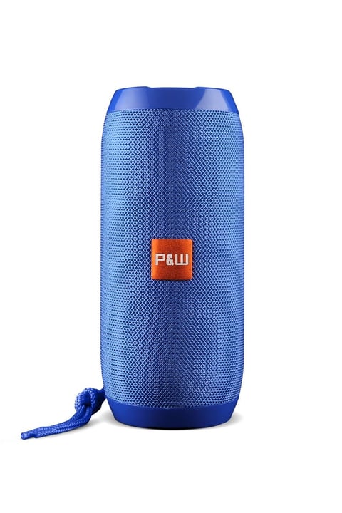 Powerway WRX01 Mavi SD Kart Aux Usb Girişli Kablosuz FM Radyo Bluetooh Hoparlö